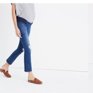 Madewell maternity jeans